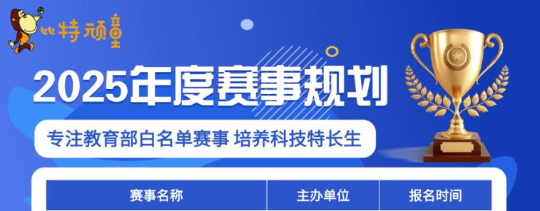 比特顽童2025年度赛事规划